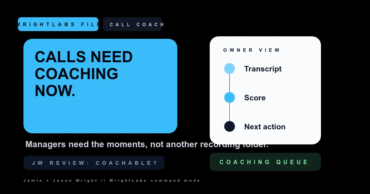 AI Sales Coach for Medicare Calls cover image