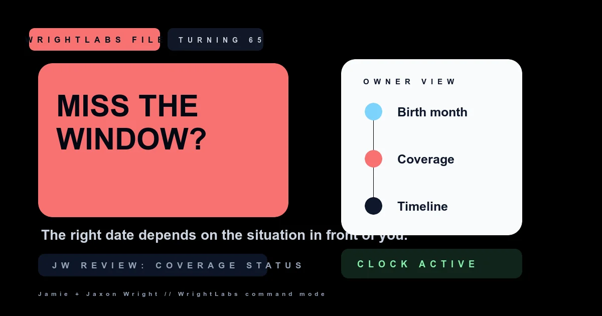 When to Sign Up for Medicare at 65 cover image